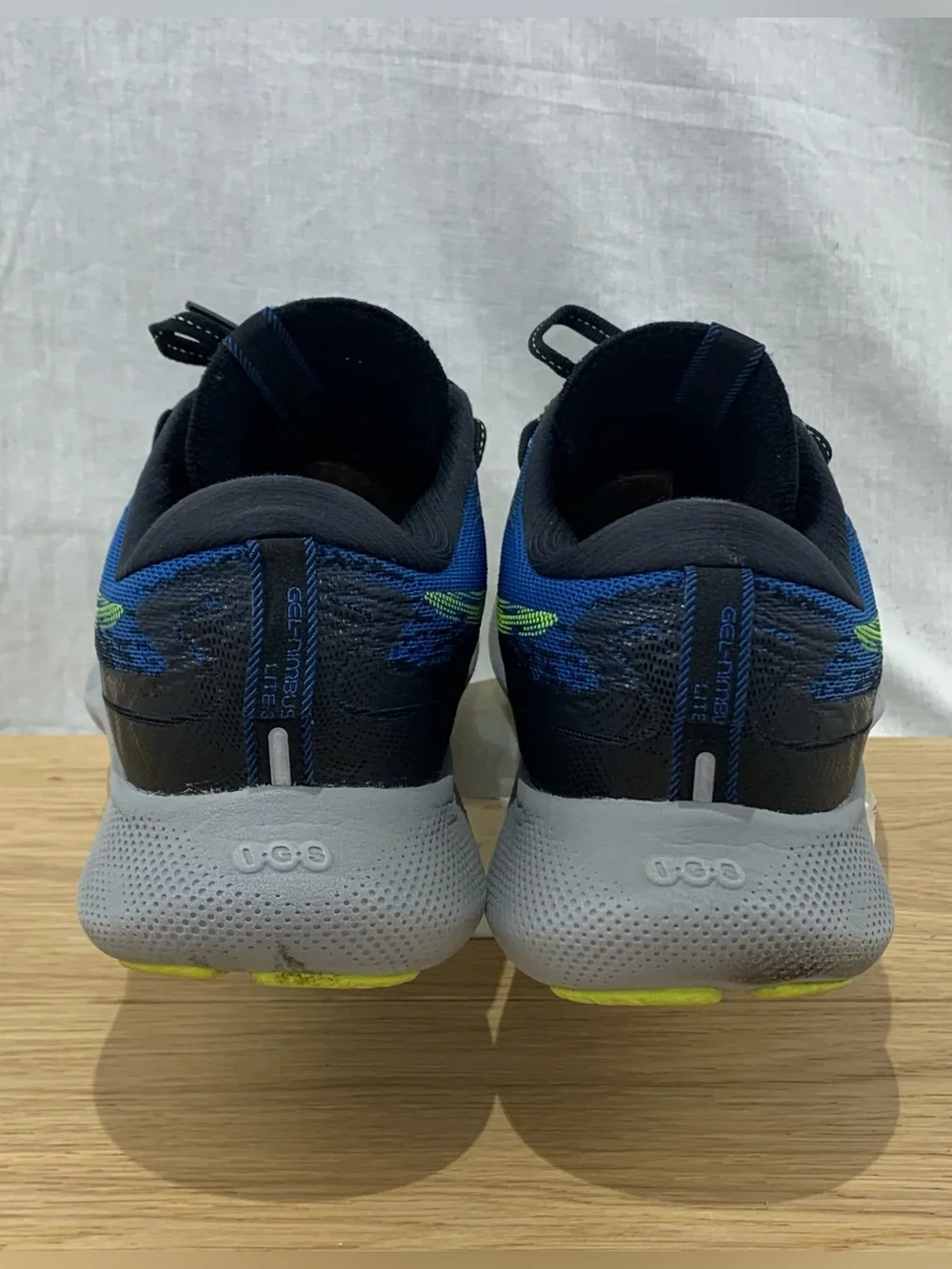 Asics Gel Nimbus Lite 3 Men’s Size 9 Blue/Black Running Shoes